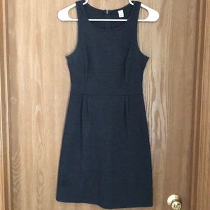 Gray Knee-Length Dress